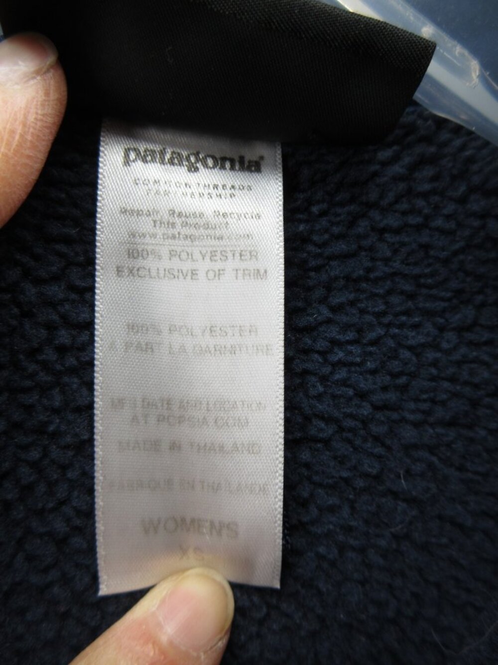 Patagonia Jacket XS Better Sweater Fleece Lined 1/4 Zip Pullover - Picture 11 of 13